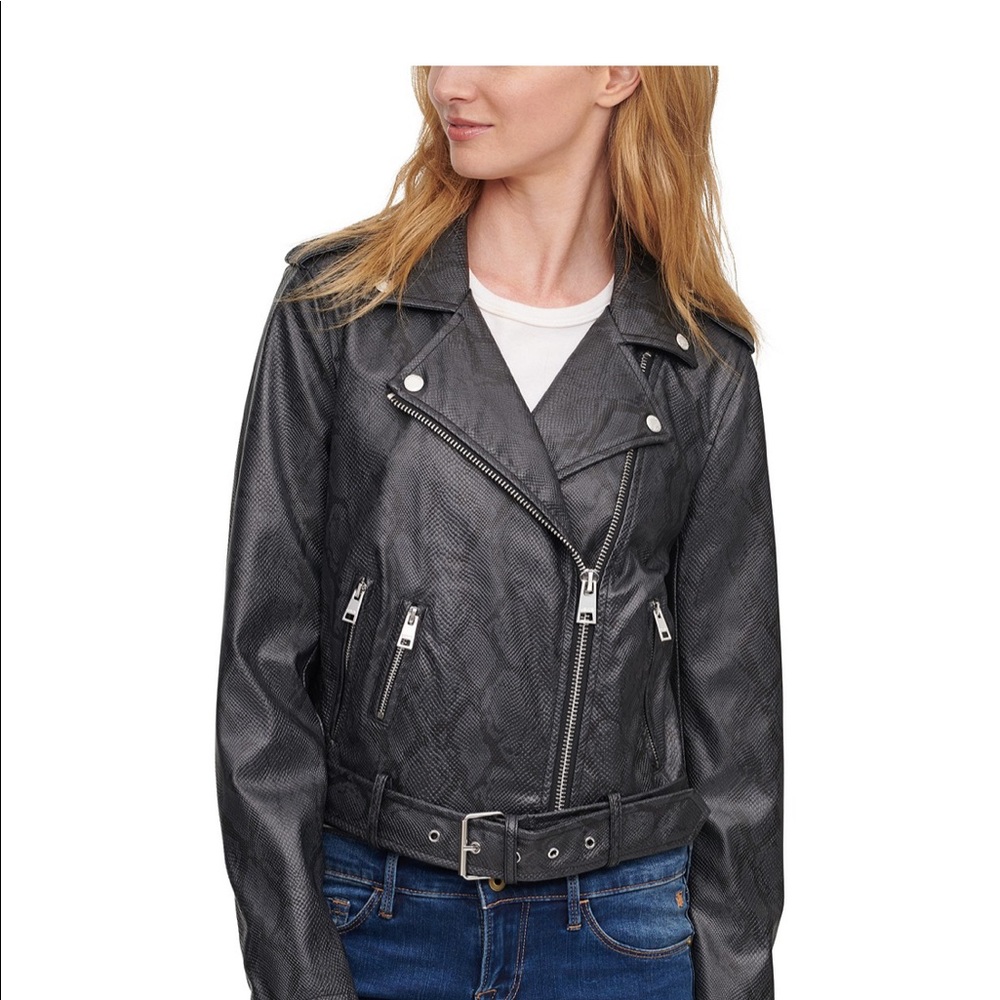 Levi's
Women's Faux-Leather Moto Jacket